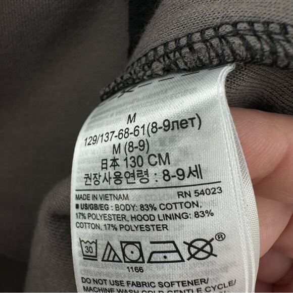 Gap Fit Kids Camouflage Full Zip Hoodie Size M - Picture 5 of 6